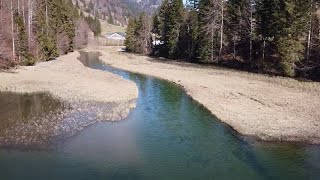 Bregenzerwald Wanderung Vom Lecknersee zum Falken herrlicher Ausblick in die Bergwelt Lecknertal [upl. by Anaiv898]