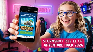 Stormshot isle of adventure hack  99999 diamonds and gold for free 2024 [upl. by Atiram590]