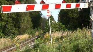 HORRIBLE HORN  GO Train 649 at Stroud Wednesday August 31 2011 [upl. by Atniuqal]