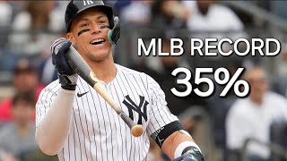 Aaron Judge Postseason numbers are horrible [upl. by Eytteb]