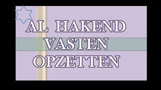 Al hakend vasten opzetten [upl. by Nennahs768]