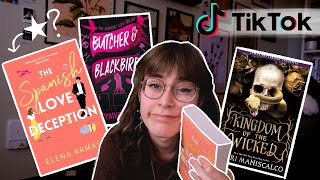 i read viral tiktok romance novels for a week 🍎 [upl. by Fricke]