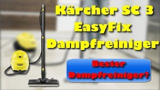 Kärcher SC 3 EasyFix Dampfreiniger  Bester Dampfreiniger [upl. by Loella]