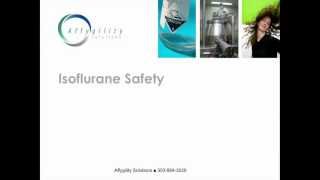 Isoflurane Safety Video Preview [upl. by Filberto]