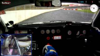 Rally Calder 2012  Ford RS200  On Board Video amp Data  Turbo View [upl. by Melleta387]