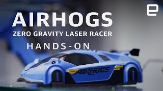 Spin Master AirHogs Zero Gravity Laser Racer HandsOn [upl. by Wilma]