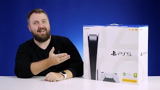 Распаковка PlayStation 5 первый взгляд на Dual Sense и немножко ASMR [upl. by Sotsirhc216]