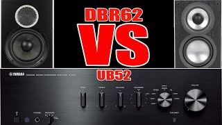 Sound BattleElac UniFi 20 UB52 vs Elace Debut Reference DBR62Yamaha AS301 Integrated Amplifier [upl. by Yeslaehc]