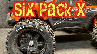 Duratrax SIX PACK X on the Xmaxx [upl. by Nylinnej]