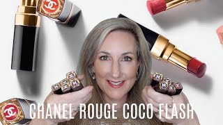 MY CHANEL ROUGE COCO FLASH LIPSTICK COLLECTION  PLUS TOP 5 PICKS [upl. by Salvucci]