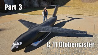 BUILDING A GIANT 6 meters RC C17 Globemaster Part 3 [upl. by Arraek170]