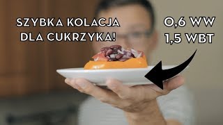 szybka kolacja dla CUKRZYKA  przepis  wymienniki cukrzyca [upl. by Inihor]