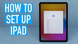 How To Set Up Any iPad 2024 [upl. by Aelgna48]