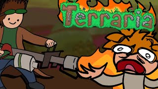 Setting Terraria on FIRE [upl. by Crabb]