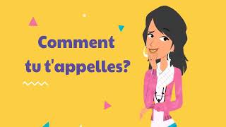 Comment tu tappelles  French Question L1 [upl. by Oiciruam]