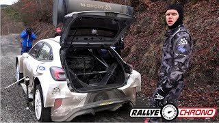 BEST OF Test WRC Rallye Monte Carlo 2023  Tänak amp Loubet  Ford Puma Hybrid Rally1 FLAT OUT [upl. by Nered]