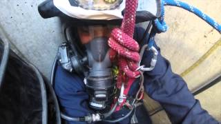 Inside a confined space rescue drill with Phoenix Fire Dept [upl. by Iretak]