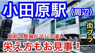 【見応えも脱帽】神奈川県「小田原駅」周辺を散策！巨大ターミナルに地下街もあり、さらに駅前の観光整備も本当に素晴らしい！もちろん、小田原城を初め、その他の観光名所の見応えも最高だった！ [upl. by Repohtsirhc139]