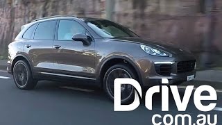 Porsche Cayenne S Diesel Review  Drivecomau [upl. by Aenej128]