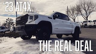 2023 GMC Sierra 1500 AT4X The Luxury OffRoad Winner [upl. by Gawlas]