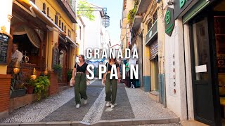 Granada Spain 🇪🇸 Walking Tour  Explore the Historic City Center 4K [upl. by Leveroni]