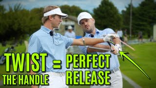 The SECRET To How THE PROS Release The Golf Club [upl. by Herzig]