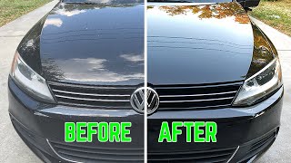 Complete Car Detail and Ceramic Coating Volkswagen  How To [upl. by Wittie63]