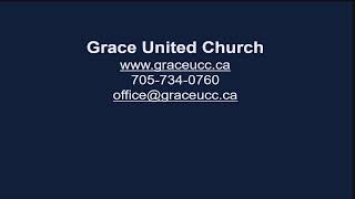 Grace United Church Barrie January 12 2025 [upl. by Letnuahs]