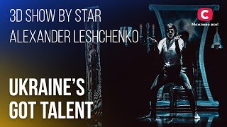 🎭3D show by choreography star Alexander Leshchenko – Ukraines Got Talent [upl. by Adaline27]