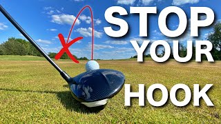 5 SIMPLE WAYS TO FIX YOUR GOLF HOOK  GUARANTEED [upl. by Nediarb565]