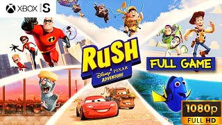 Rush A Disney Pixar Adventure Full Gameplay Walkthrough  1080P 60FPS XBOX SERIES S  NO COMMENTARY [upl. by Jesselyn]