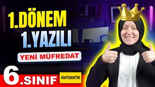 6Sınıf Matematik 1Dönem 1Yazılıya Hazırlık [upl. by Enileme641]