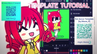 TUTORIAL rat dance template  Gacha Life [upl. by Sigsmond604]