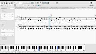 MuseScore 3 Transfigure Us O Lord with Digital Oboe and Piano Keys 2023 02 28 20 21 56 [upl. by Pammi25]