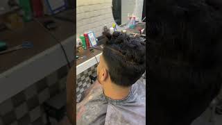 New mullet and deep back fade hair shortshaircutfadehaircuthairstyle [upl. by Jsandye]