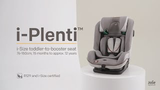 Joie Signature iPlenti™  Extended Harness iSize Car Seat [upl. by Hsiri4]