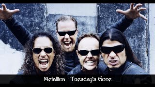 Metallica  Tuesdays gone Guitar Backing Track [upl. by Lareneg]