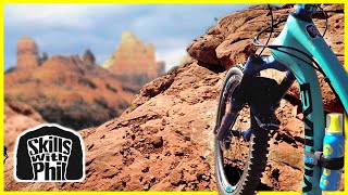 Riding The Legandary Hiline Trail in Sedona [upl. by Cirdla]