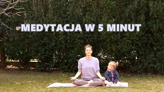 Medytacja prowadzona w 5 minut  Reset dla Umysłu [upl. by Beedon262]