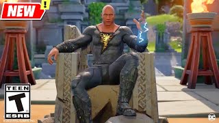 Fortnite BLACK ADAM Trailer シ [upl. by Adias504]