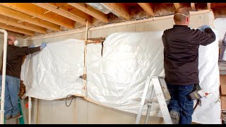 How to Insulate Your Unfinished Basement [upl. by Spillar]