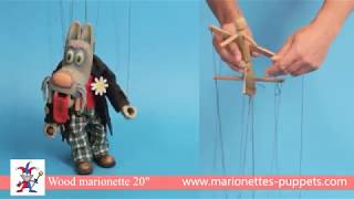 wood marionette 50cm [upl. by Brainard]