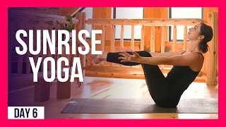 10 min SUNRISE Yoga for Energy – Day 6 REFRESHING MORNING YOGA STRETCH [upl. by Airenahs]