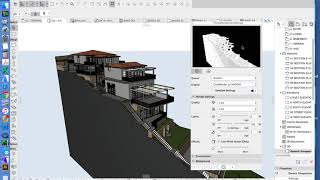 ArchiCAD 21 tutorial part 30  photorender settings [upl. by Longfellow]