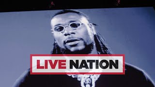 Burna Boy MelodyVR live stream from London  Live Nation UK [upl. by Charbonnier187]