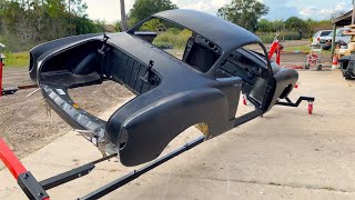 FULL RESTORATION Rotisserie Build VW Karmann Ghia  Complete Restoration Series [upl. by Ahseer]