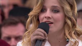 Jackie Evancho National Anthem At Trump Inauguration [upl. by Acnaiv]