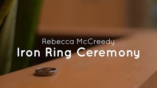 Iron Ring Ceremony  UBC Engineering Graduate [upl. by Veradi]