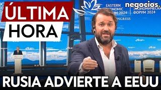 ÚLTIMA HORA  Rusia advierte a EEUU contra las sanciones quotNo quedarán sin respuestaquot [upl. by Limaj423]