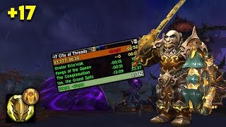 17 Rank 1 City of Threads  Prot Paladin PoV  The War Within 1105 WoW [upl. by Bouzoun55]